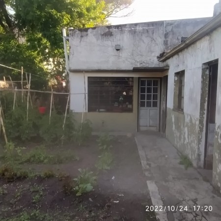 Venta lote con casa y departamento a reciclar/demoler, cerca al Parque Saavedra. La Plata.