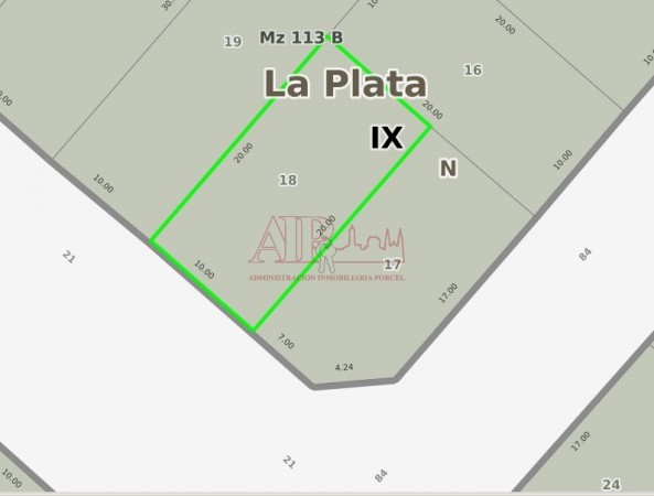 Venta, Terreno de 10 x 20, La Plata , Altos de San Lorenzo